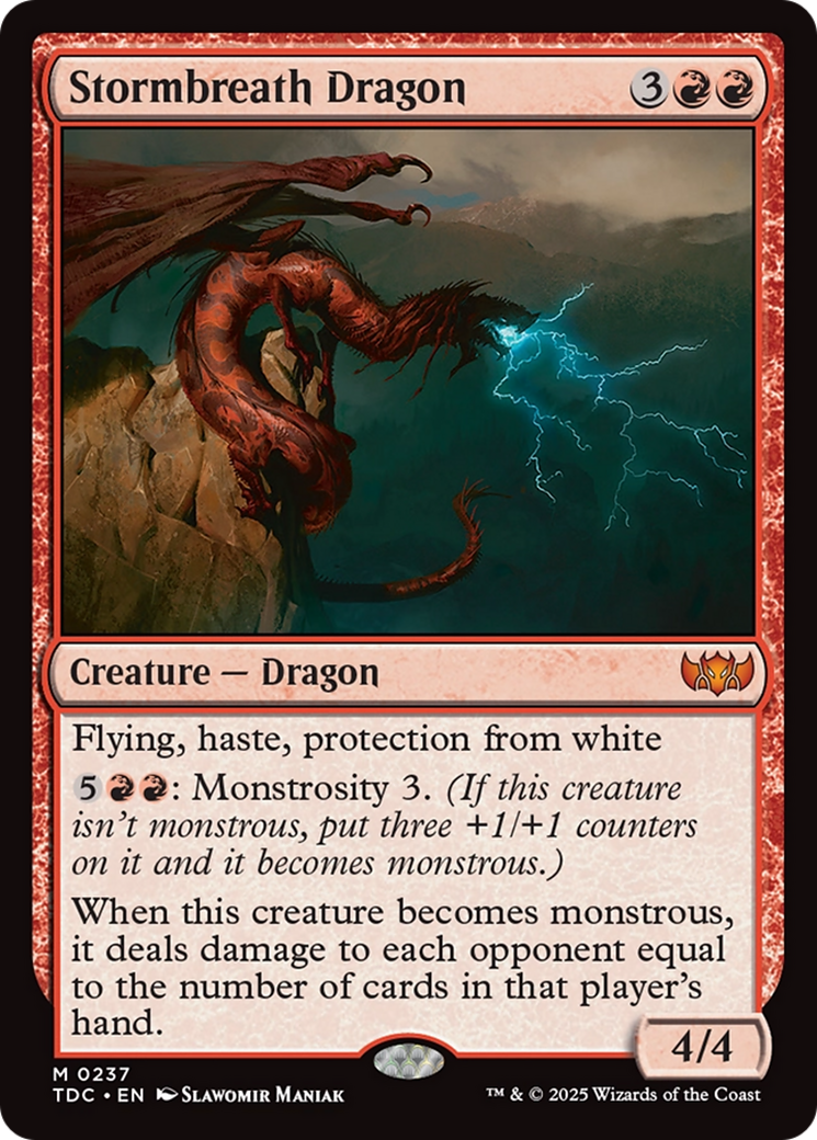 Stormbreath Dragon [Tarkir: Dragonstorm Commander] | Impulse Games and Hobbies