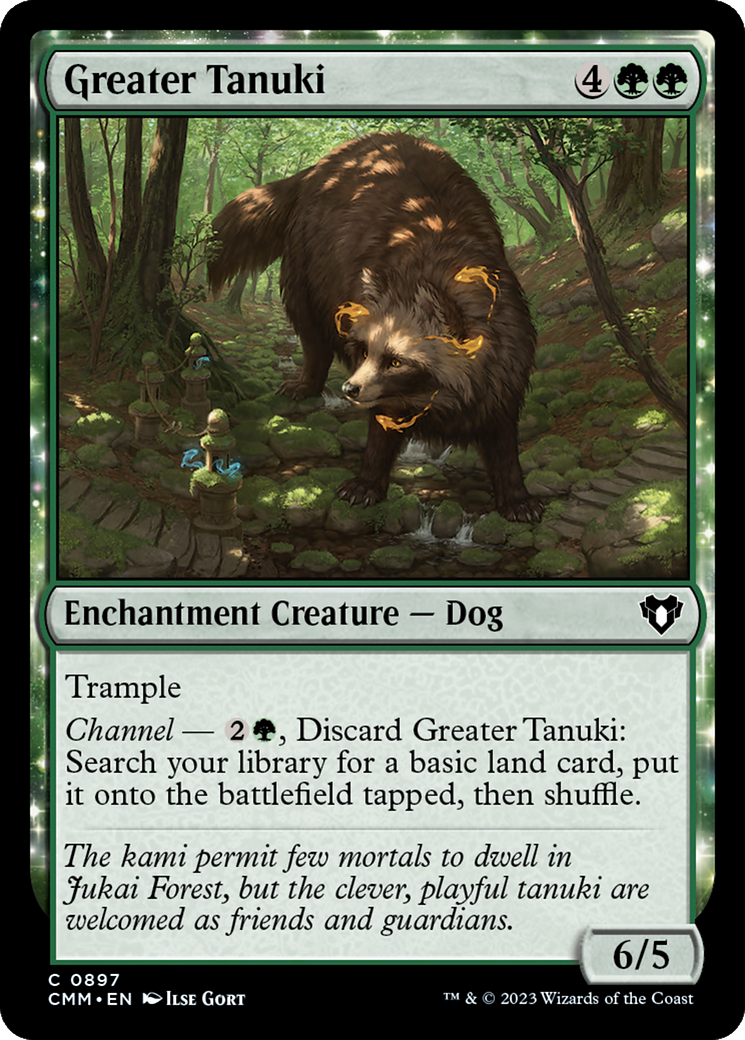 Greater Tanuki [Commander Masters] | Impulse Games and Hobbies