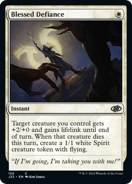 Blessed Defiance [Jumpstart 2022] | Impulse Games and Hobbies