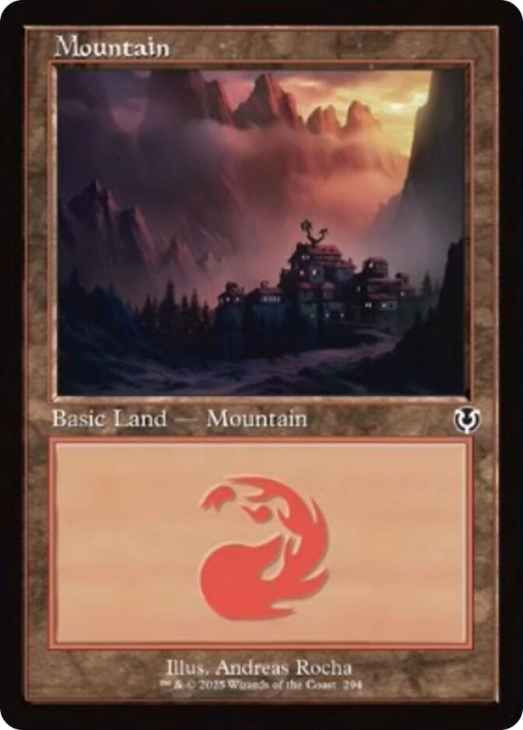 Mountain (294) (Retro Frame) [Innistrad Remastered] | Impulse Games and Hobbies