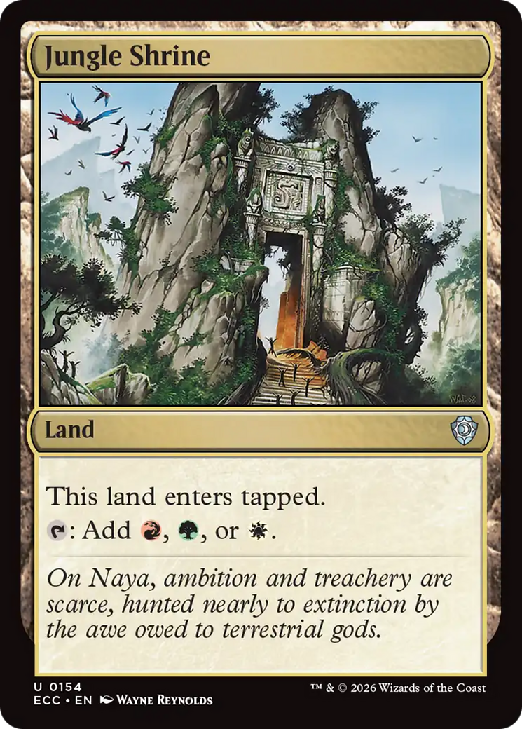 Jungle Shrine [Lorwyn Eclipsed Commander] | Impulse Games and Hobbies