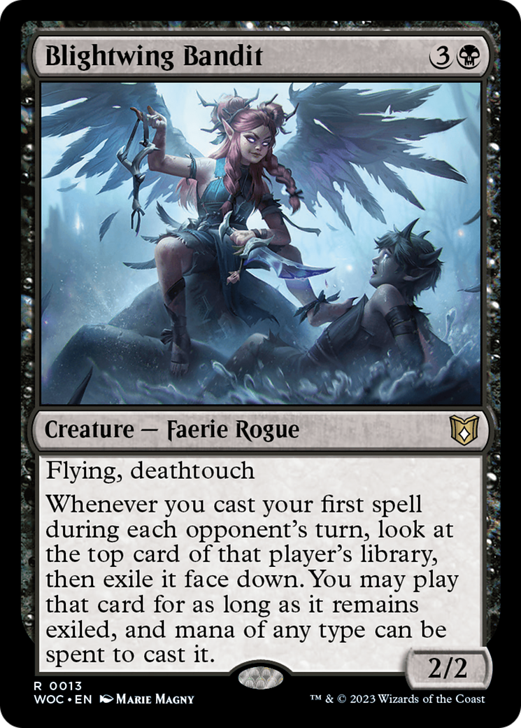 Blightwing Bandit [Wilds of Eldraine Commander] | Impulse Games and Hobbies