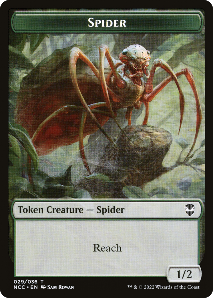 Treasure // Spider Double-Sided Token [The List] | Impulse Games and Hobbies