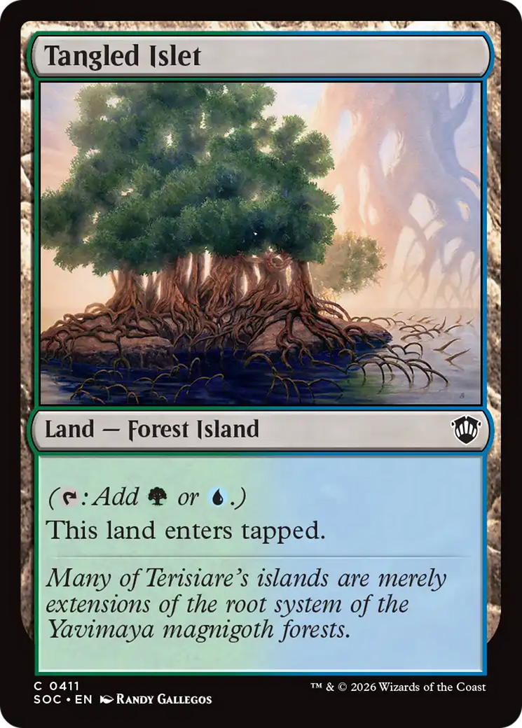 Tangled Islet [Secrets of Strixhaven Commander] | Impulse Games and Hobbies