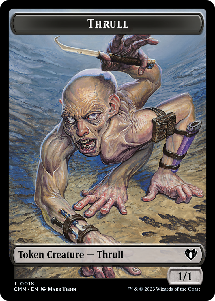 Thrull Token [Commander Masters Tokens] | Impulse Games and Hobbies