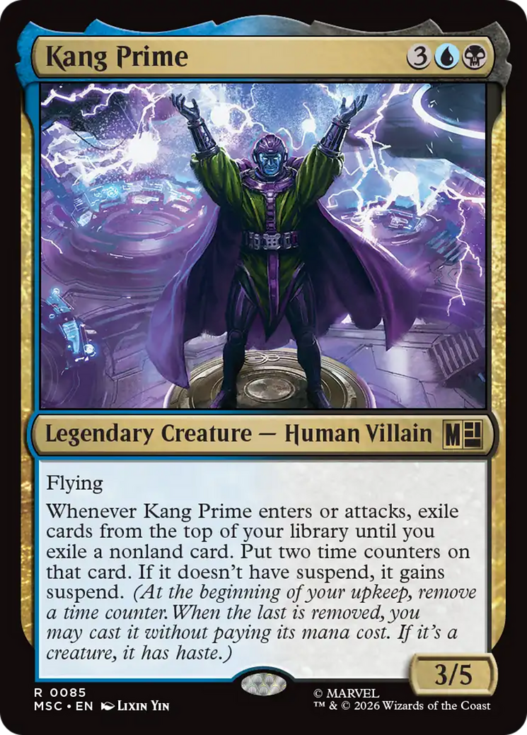 Kang Prime (Surge Foil) [Marvel Super Heroes Commander] | Impulse Games and Hobbies