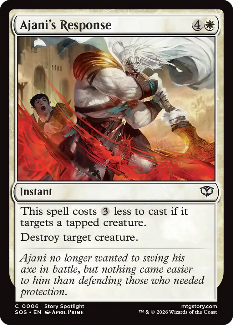 Ajani's Response [Secrets of Strixhaven] | Impulse Games and Hobbies