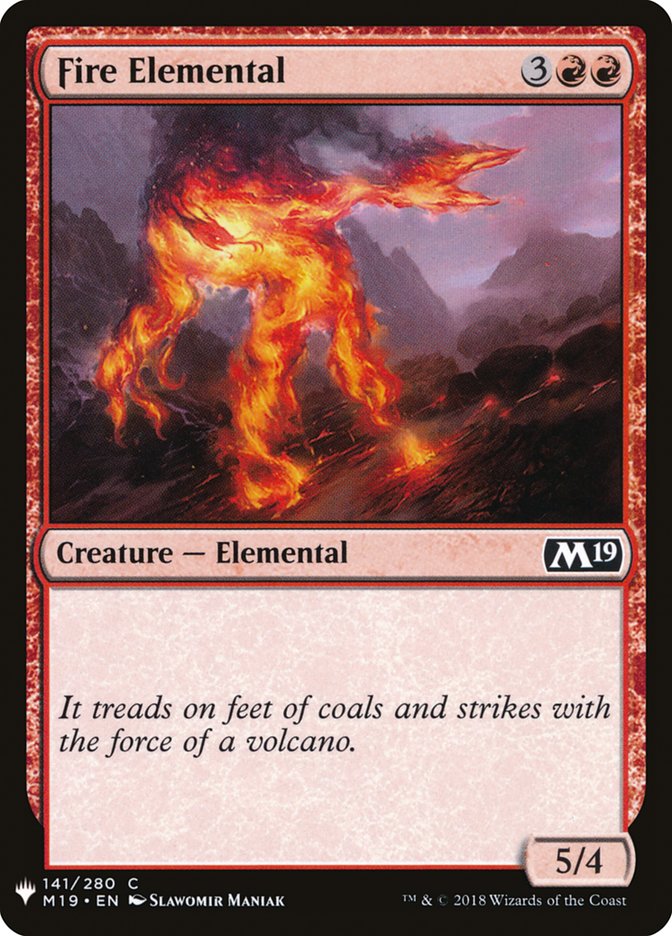 Fire Elemental [Mystery Booster] | Impulse Games and Hobbies