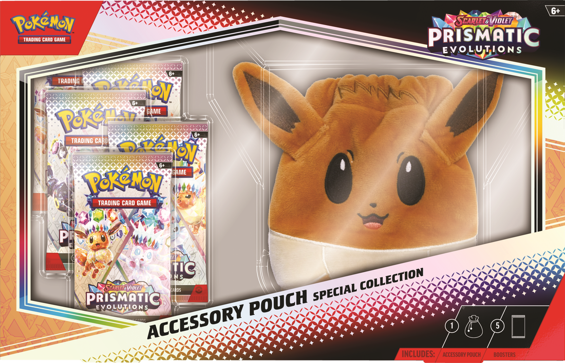 POKEMON SV8.5 PRISMATIC EVOLUTIONS ACCESSORY POUCH SPECIAL COLLECTION | Impulse Games and Hobbies