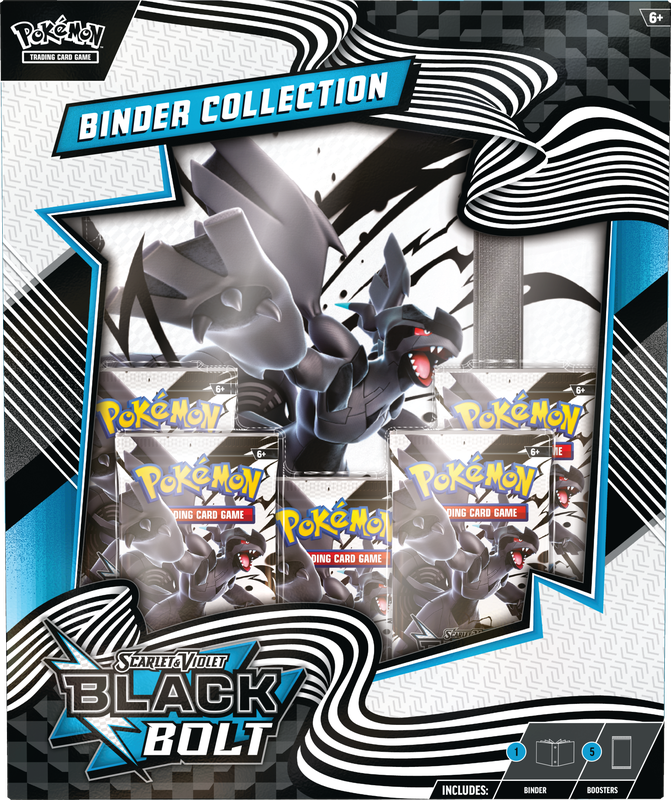 POKEMON SV10.5 BLACK BOLT BINDER COLLECTION | Impulse Games and Hobbies