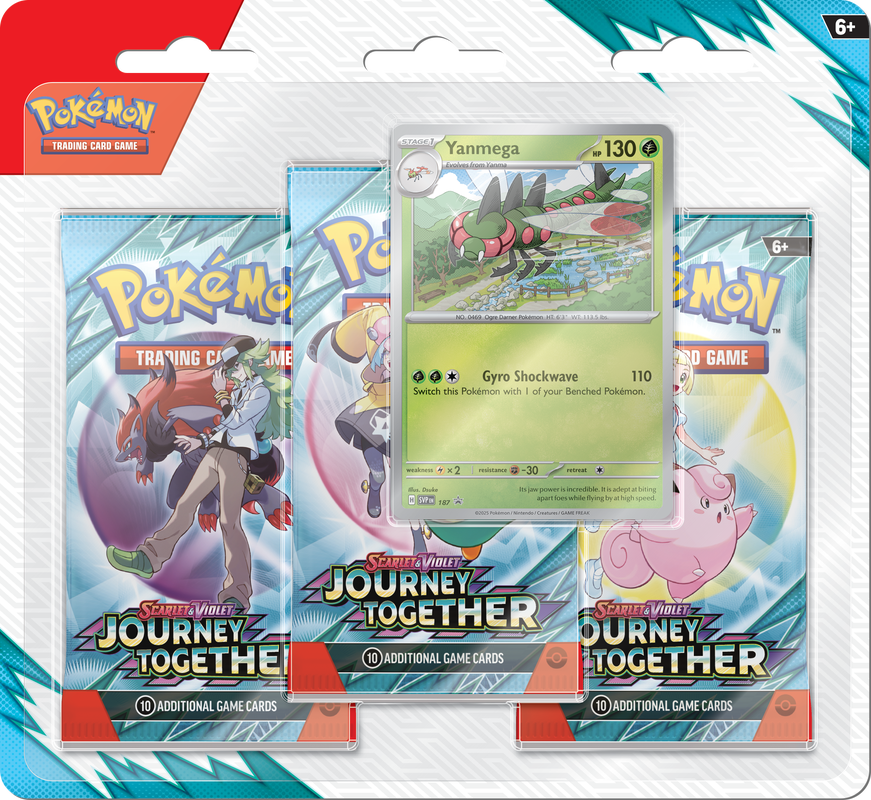 POKEMON SV9 JOURNEY TOGETHER 3PK BLISTER | Impulse Games and Hobbies
