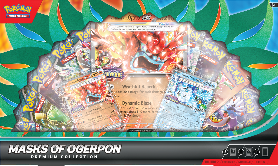 POKEMON MASKS OF OGERPON PREMIUM COLLECTION | Impulse Games and Hobbies