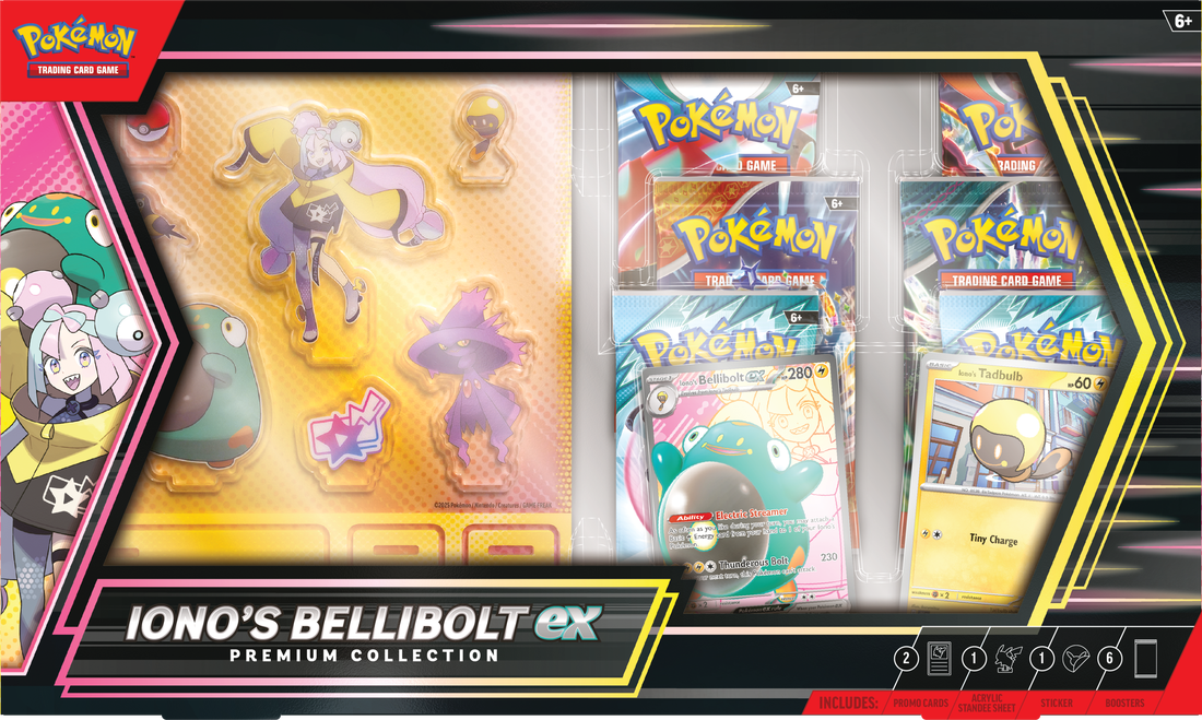 POKEMON IONO’S BELLIBOLT EX PREMIUM COLLECTION | Impulse Games and Hobbies