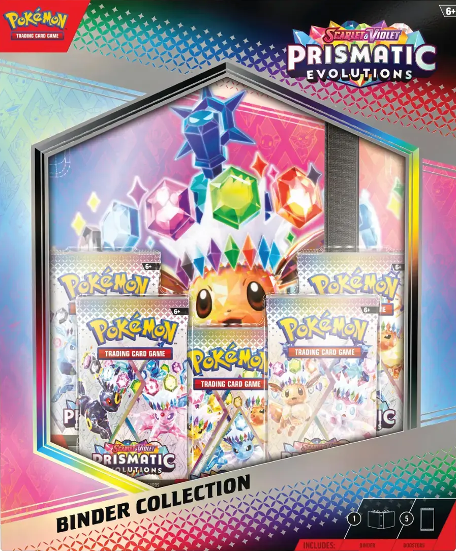 POKEMON SV8.5 PRISMATIC EVOLUTIONS BINDER COLLECTION | Impulse Games and Hobbies