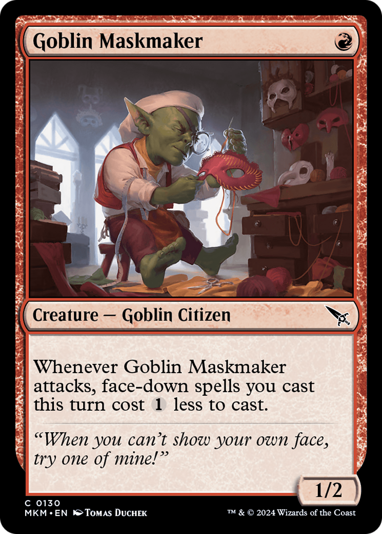 Goblin Maskmaker [Murders at Karlov Manor] | Impulse Games and Hobbies