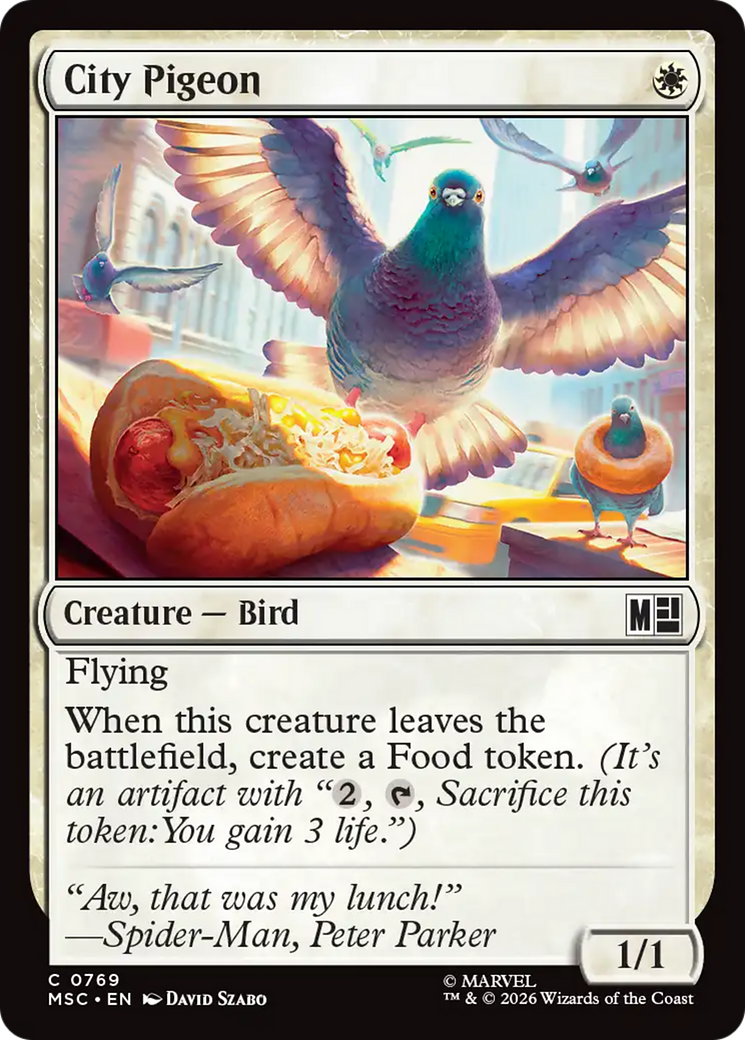 City Pigeon [Marvel Super Heroes Commander] | Impulse Games and Hobbies