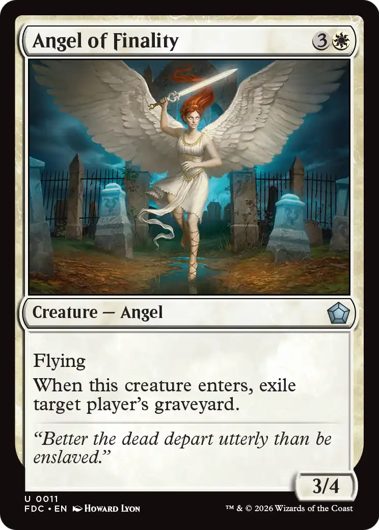 Angel of Finality [Foundations Commander] | Impulse Games and Hobbies