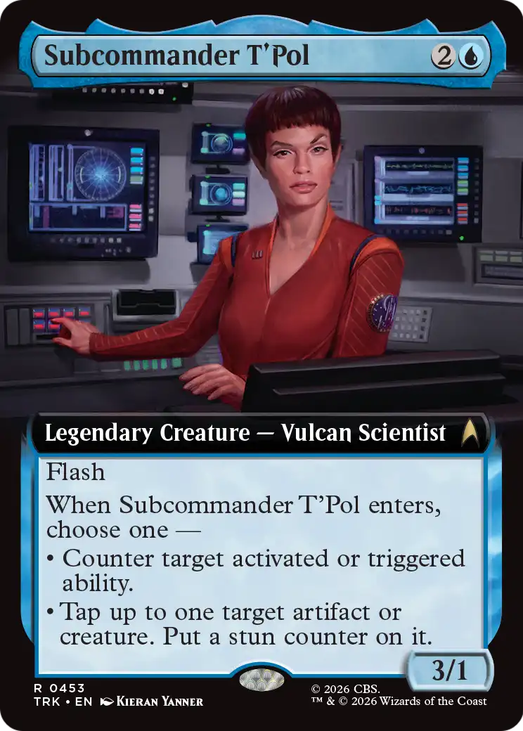 Subcommander T'Pol (Extended Art) [Star Trek] | Impulse Games and Hobbies