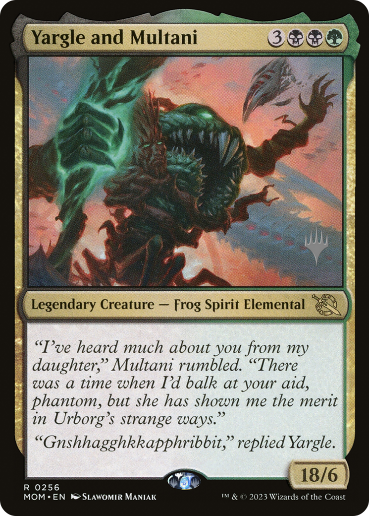 Yargle and Multani (Promo Pack) [March of the Machine Promos] | Impulse Games and Hobbies