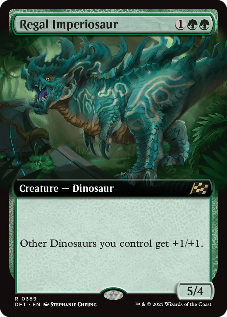 Regal Imperiosaur (Extended Art) [Aetherdrift] | Impulse Games and Hobbies