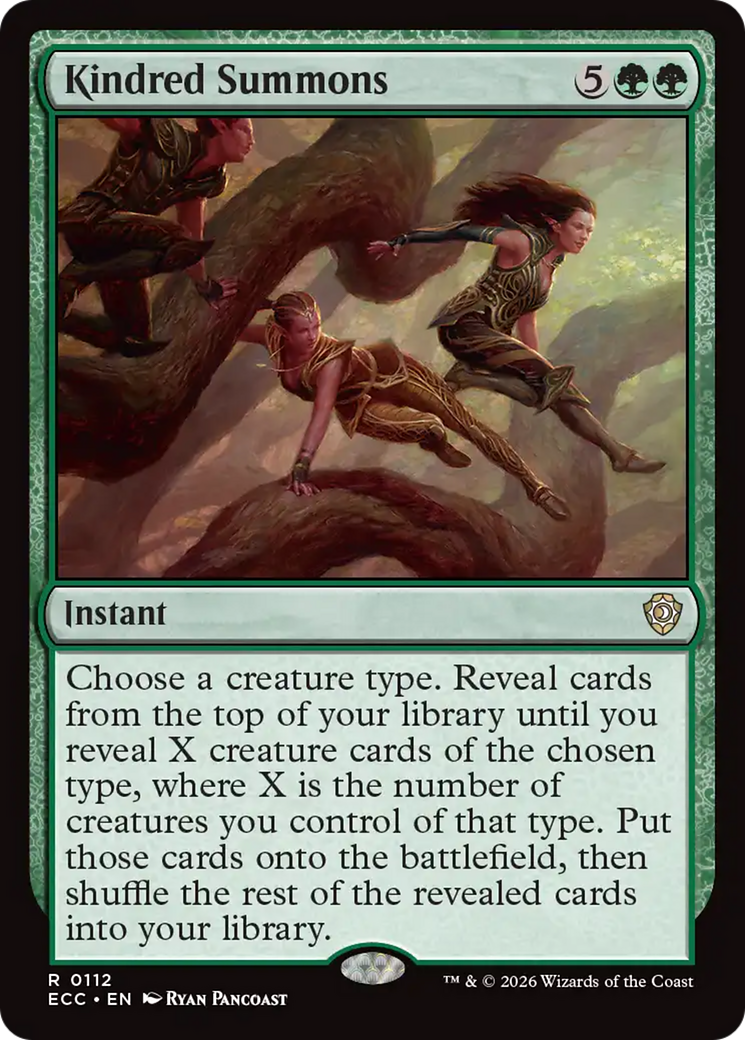 Kindred Summons [Lorwyn Eclipsed Commander] | Impulse Games and Hobbies