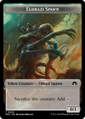 Eldrazi Spawn // Fish Double-Sided Token [Modern Horizons 3 Tokens] | Impulse Games and Hobbies