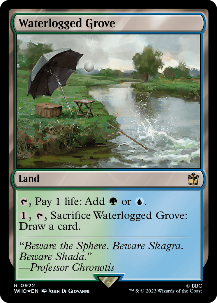 Waterlogged Grove (Surge Foil) [Doctor Who] | Impulse Games and Hobbies