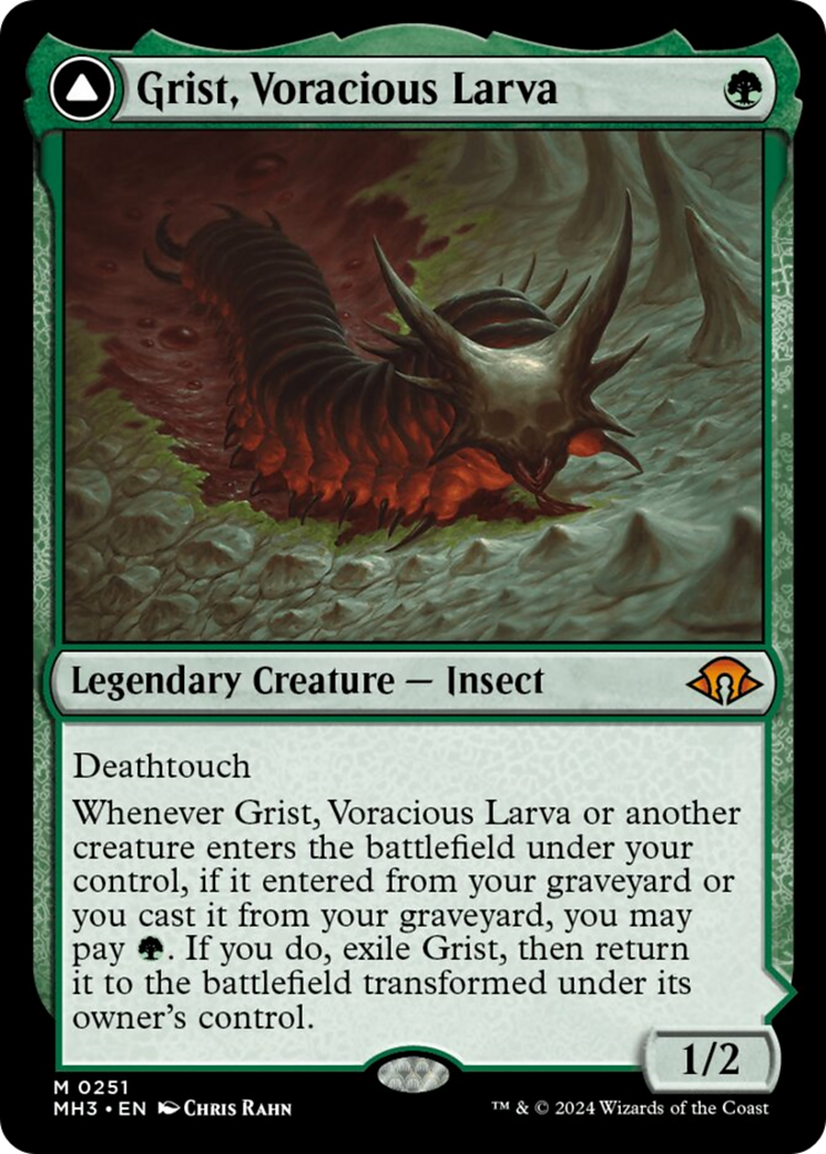 Grist, Voracious Larva // Grist, the Plague Swarm [Modern Horizons 3] | Impulse Games and Hobbies