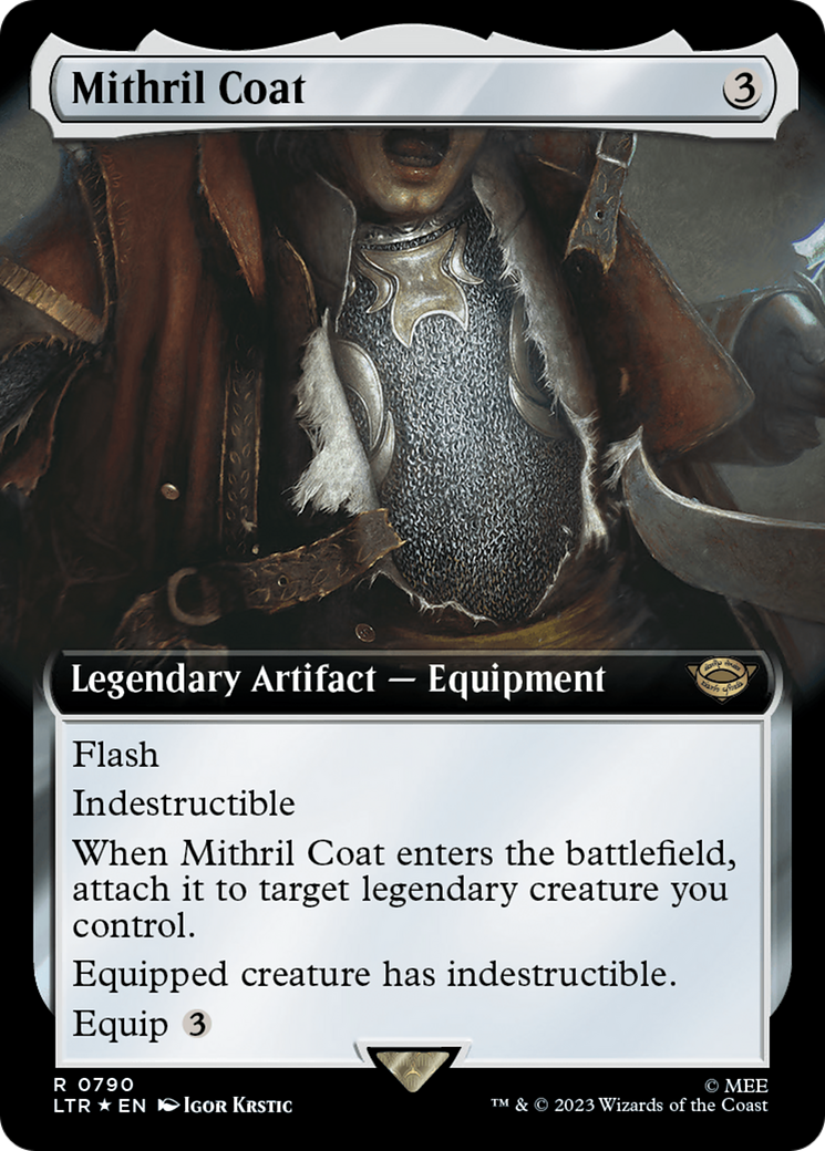 Mithril Coat (Extended Art) (Surge Foil) [The Lord of the Rings: Tales of Middle-Earth] | Impulse Games and Hobbies