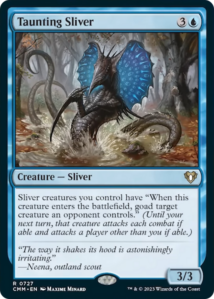 Taunting Sliver [Commander Masters] | Impulse Games and Hobbies