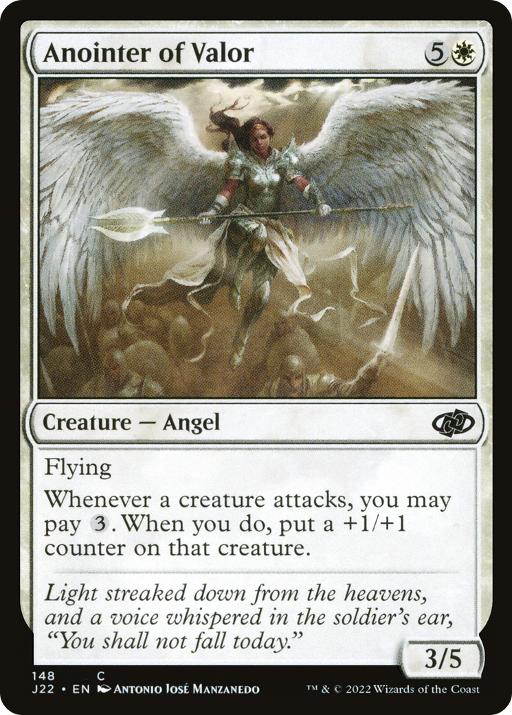 Anointer of Valor [Jumpstart 2022] | Impulse Games and Hobbies