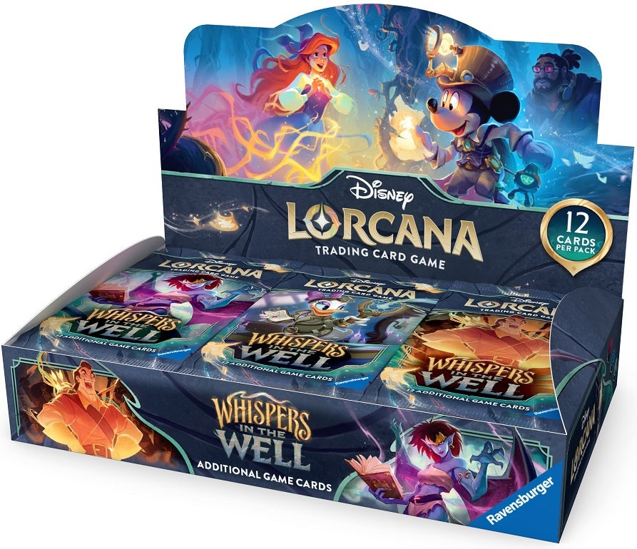 DISNEY LORCANA SET 10 WHISPERS IN THE WELL BOOSTER BOX | Impulse Games and Hobbies