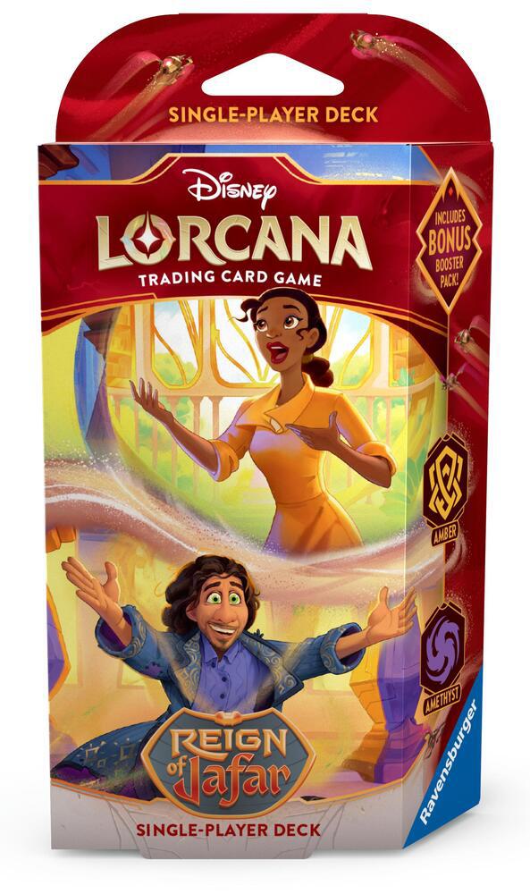 DISNEY LORCANA SET 8 REIGN OF JAFAR STARTER DECK - AMBER & AMETHYST | Impulse Games and Hobbies
