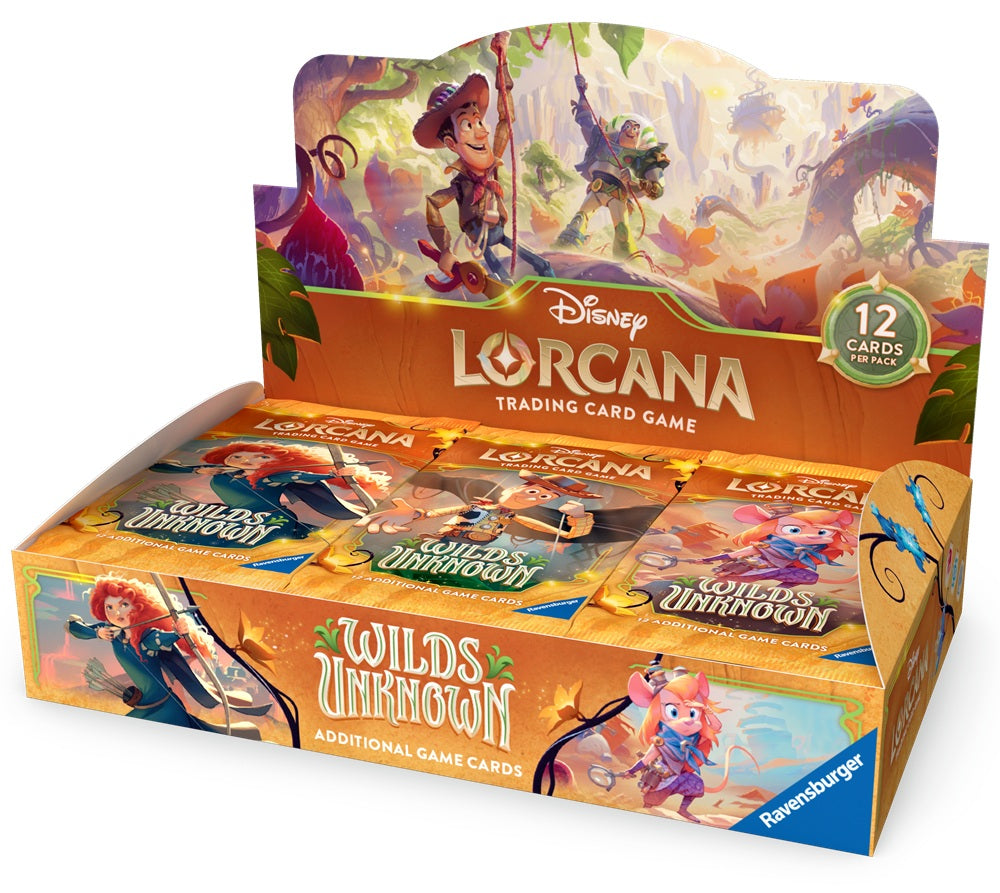 DISNEY LORCANA SET 12 WILDS UNKNOWN BOOSTER BOX | Impulse Games and Hobbies