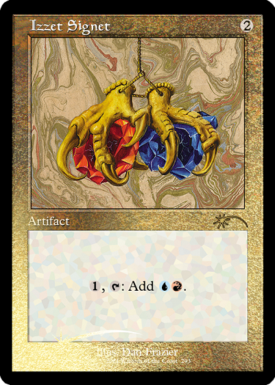 Izzet Signet (Retro) (Foil Etched) [Secret Lair Drop Series] | Impulse Games and Hobbies