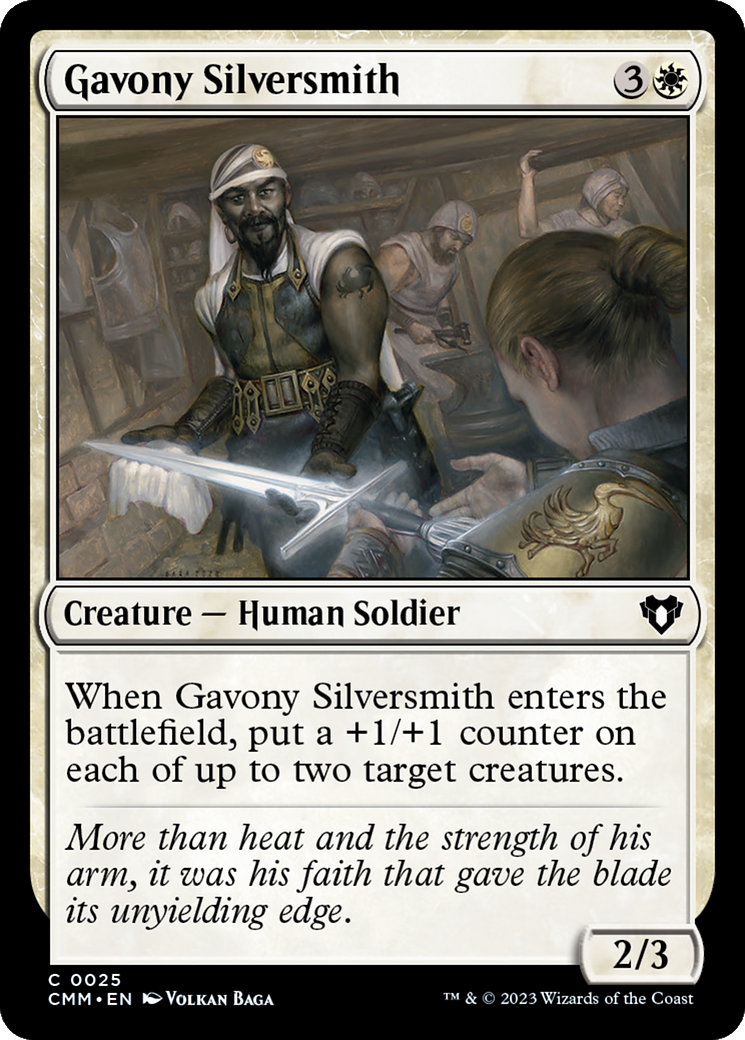 Gavony Silversmith [Commander Masters] | Impulse Games and Hobbies