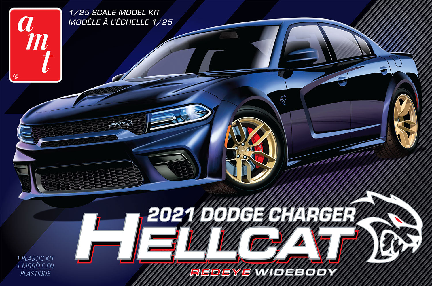 AMT DODGE CHARGER HELLCAT REDEYE WIDEBODY (1/25) *NEW TOOL* | Impulse Games and Hobbies