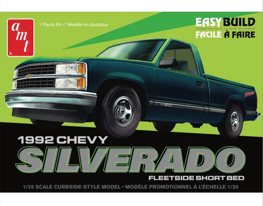 AMT - Chevy Silverado Shortbed Fleetside Pickup - Easy Build (1/25) | Impulse Games and Hobbies