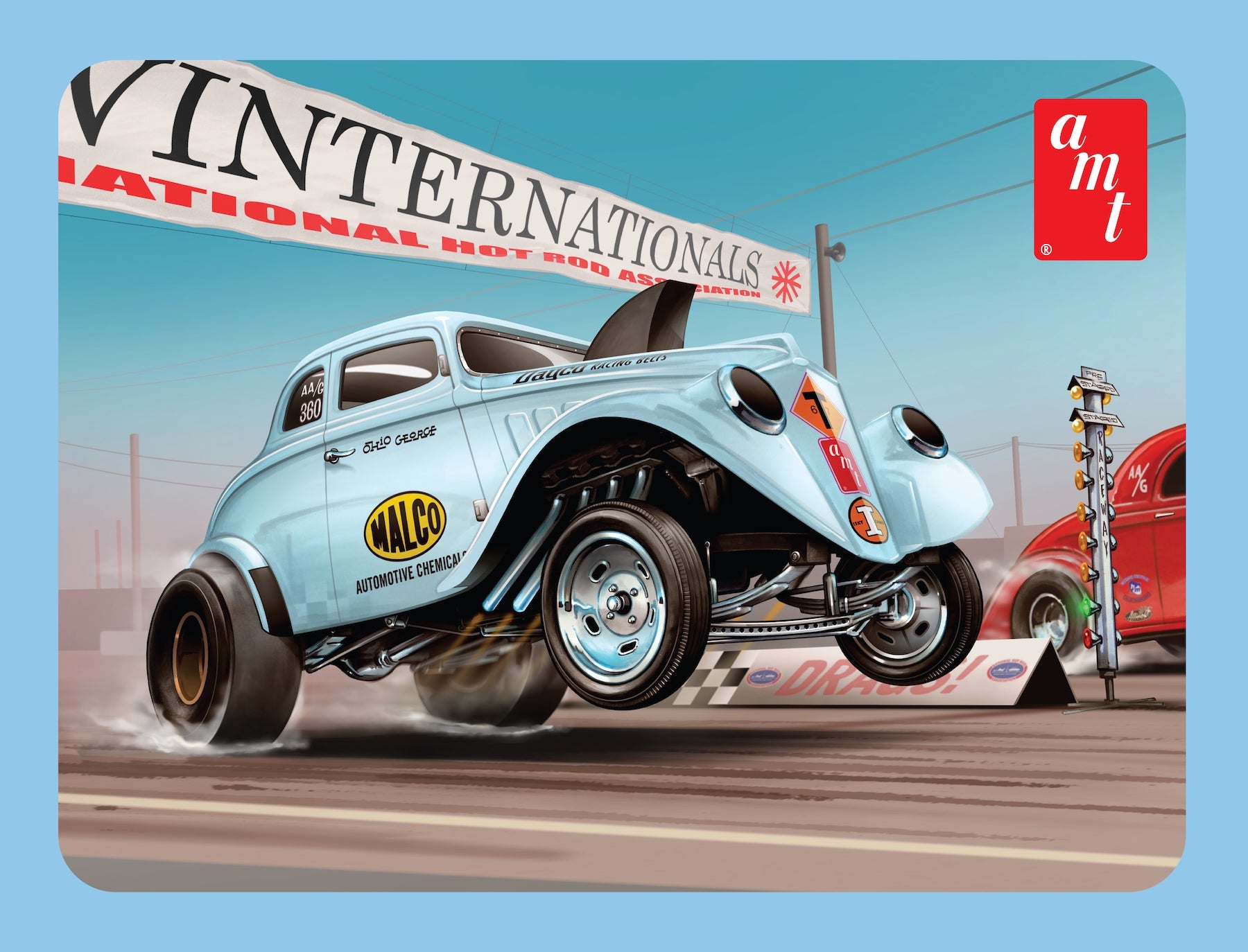 AMT1513 '33 WILLYS GASSER OHIO GEORGE TIN (1/25) | Impulse Games and Hobbies