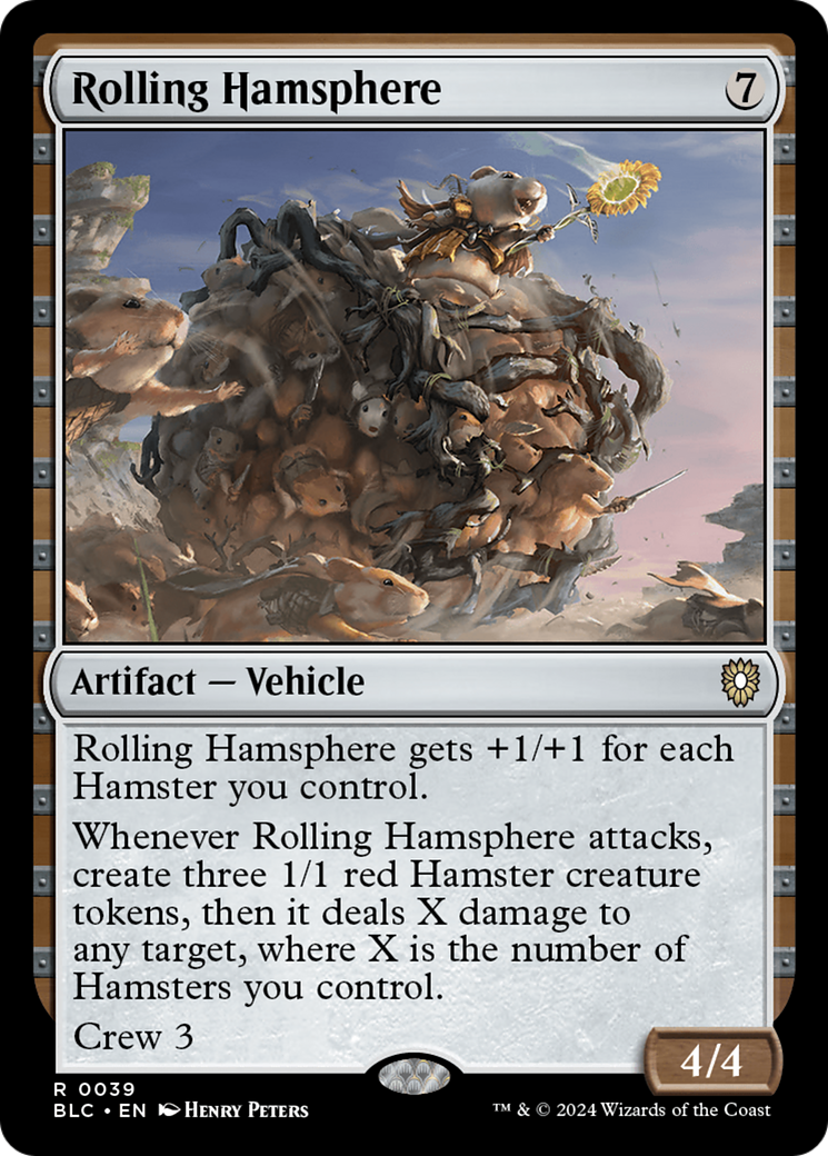 Rolling Hamsphere [Bloomburrow Commander] | Impulse Games and Hobbies