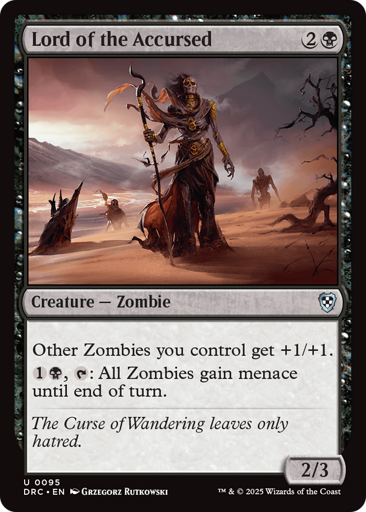 Lord of the Accursed [Aetherdrift Commander] | Impulse Games and Hobbies