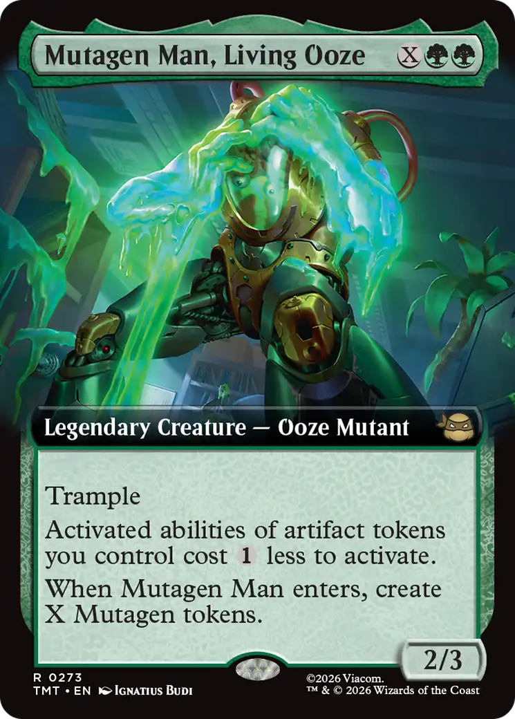 Mutagen Man, Living Ooze (Extended Art) [Teenage Mutant Ninja Turtles] | Impulse Games and Hobbies