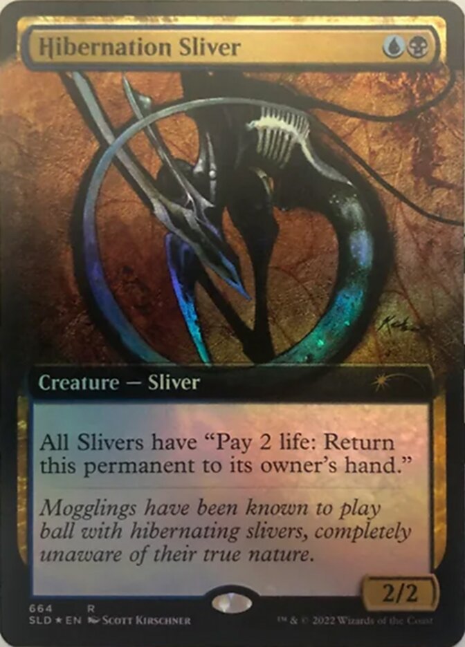 Hibernation Sliver (Extended Art) [Secret Lair Drop Promos] | Impulse Games and Hobbies