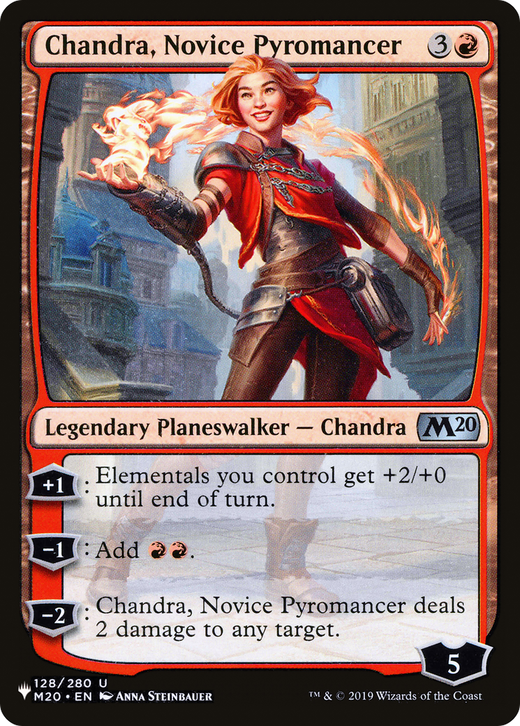 Chandra, Novice Pyromancer [The List Reprints] | Impulse Games and Hobbies