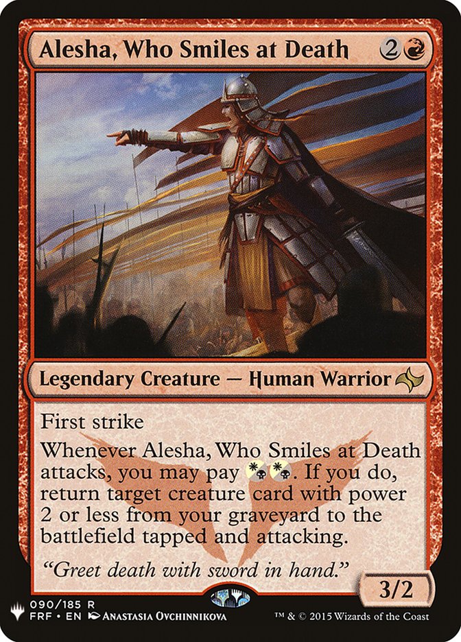 Alesha, Who Smiles at Death [The List] | Impulse Games and Hobbies
