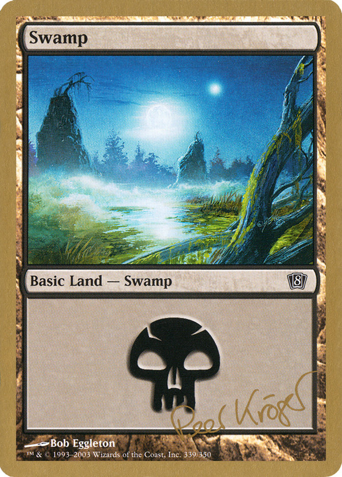 Swamp (pk339) (Peer Kroger) [World Championship Decks 2003] | Impulse Games and Hobbies