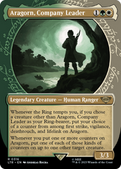 Aragorn, Company Leader (Showcase Ring Frame) [The Lord of the Rings: Tales of Middle-Earth] | Impulse Games and Hobbies