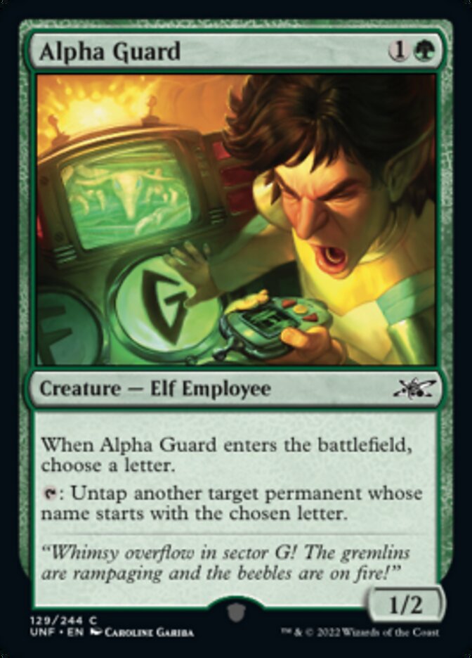 Alpha Guard [Unfinity] | Impulse Games and Hobbies