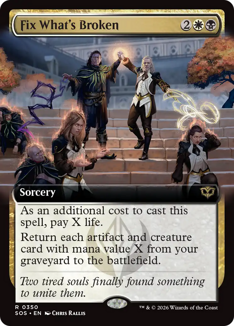 Fix What's Broken (Extended Art) [Secrets of Strixhaven] | Impulse Games and Hobbies