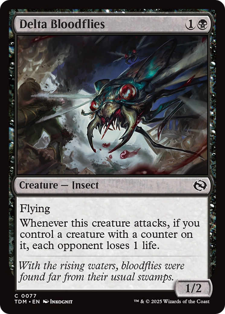 Delta Bloodflies [Tarkir: Dragonstorm] | Impulse Games and Hobbies
